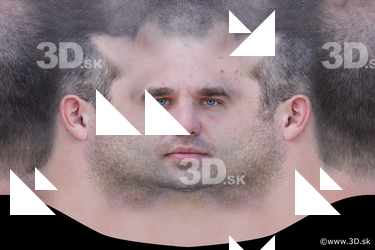 Male head texture