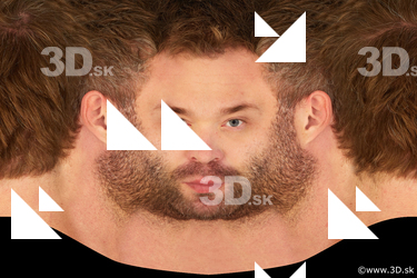 Male head texture