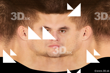 Male head texture