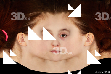 Female head texture