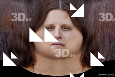Female head texture