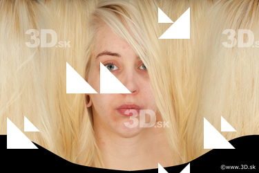 Female head texture