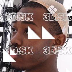 Retopologized 3D Head scan of Max Source Images