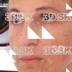 Retopologized 3D Head scan of Bradley Source Images