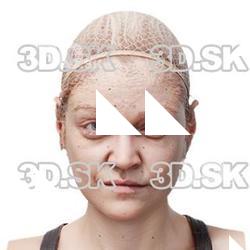 RAW 3D scan Elizabeth Davies
