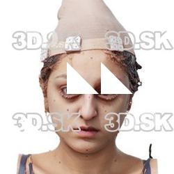 RAW 3D scan Layla Rose