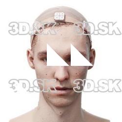 Noah George Raw Head Scan