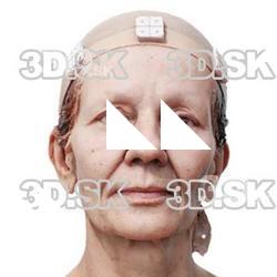 Maisy Bates Raw Head Scan