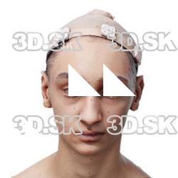 Sawyer Rosales Raw Head Scan