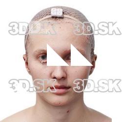 Ruby Pearson Raw Head Scan