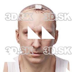 Leland Cobb Raw Head Scan