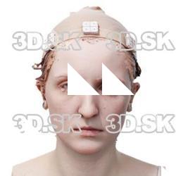 Zaria Pope Raw Head Scan