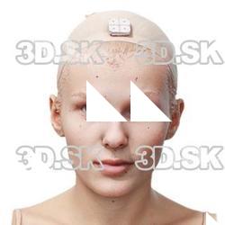 Samantha King Raw Head Scan
