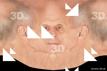 Male head texture