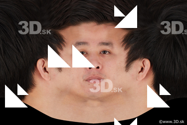 Male head texture