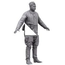 Army Uniform WW II Base Body Scan