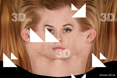 Female head texture