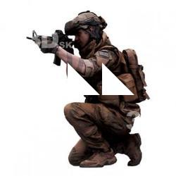 Waylon Crosby Army Crouch Clean Body Scan