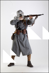  Photos Owen Reid Army Stormtrooper with Bayonette Poses 