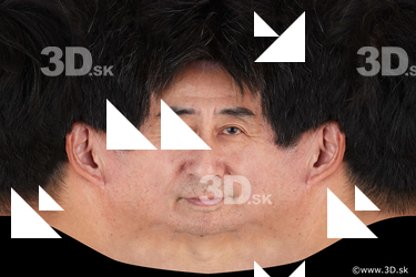 Male head texture