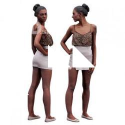 Adelle Sabelle Standing Clean Body Scan