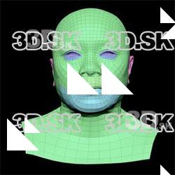 Athena Smith Subdivs 3D Model