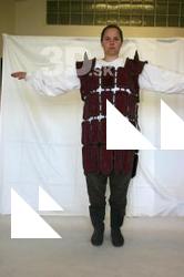  Photos Medieval Red Vest on white shirt 1 