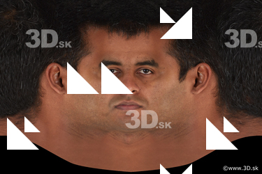 Male head texture