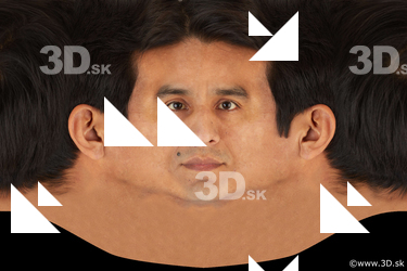 Male head texture