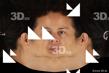 Female head texture