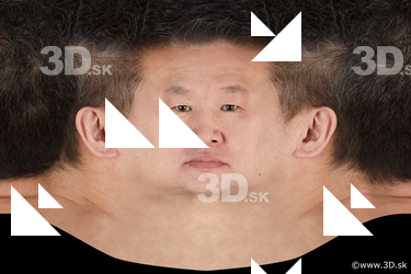 Male head texture