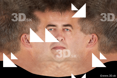 Male head texture