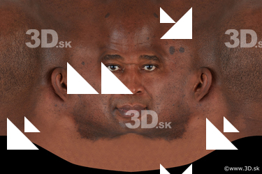 Male head texture