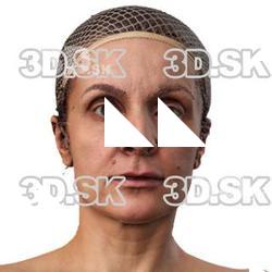 Hamda Karam Raw Head Scan