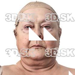 Anna Fletcher Raw Head Scan