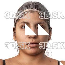Agustina Costa Raw Head Scan
