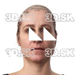 Morena Andino Raw Head Scan