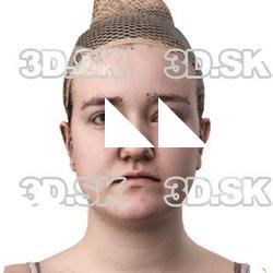 Chloe Watson Raw Head Scan