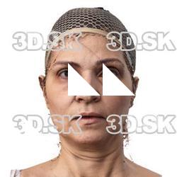 Iris Montenegro Raw Head Scan