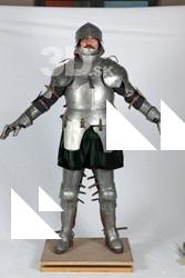  Photos Medieval Knight in plate armor 7 