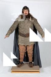  Photos Medieval Knight in leather armor 1 