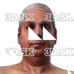 John Deery Raw Head Scan