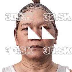 Tsuda Urara Raw Head Scan