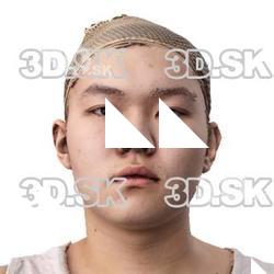Wakino Mieko Raw Head Scan