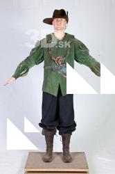  Photos Archer Man in Cloth Armor 1 