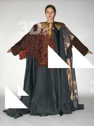  Photos Woman in historical leather dress 1 