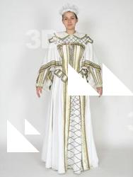 Photos Medieval Princess in cloth dress 2 