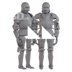 Medieval Armor #1 Clean Body Scan