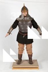  Photos Medieval Soldier in leather armor 3 