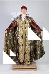  Photos Medieval Monk in gold habit 1 